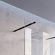 Держатель душевой стенки Ravak W Set Wall/Corner 80/90/100 W SET-90 черный W SET-90 черный