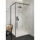 Душевая стенка Cersanit Walk-In Larga 90х200 черный черный
