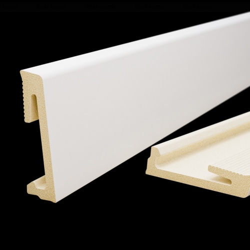 Плінтус Salag Alpha 2200х60х15.3 мм White White