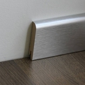 Плінтус Pedross Aluminium 70*15*2400 Aluminium Dark (темний) Aluminium Light (світлий)