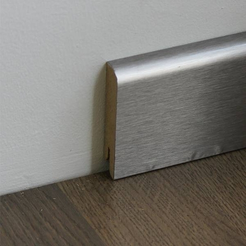 Плінтус Pedross Aluminium 70*15*2400 Aluminium Dark (темний) Aluminium Dark (темний)