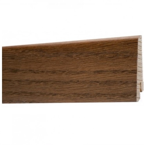 Плинтус деревянный шпонированный Ключук Евро Дуб браун Дуб браун