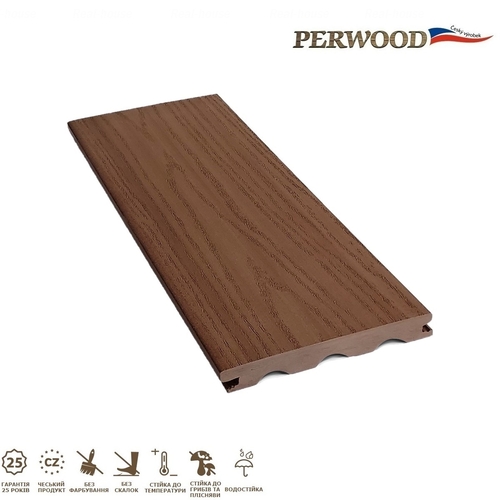 Терасна дошка Perwood COUNTRY Grand Massive Plus Світлий дуб 4000х162х21 мм