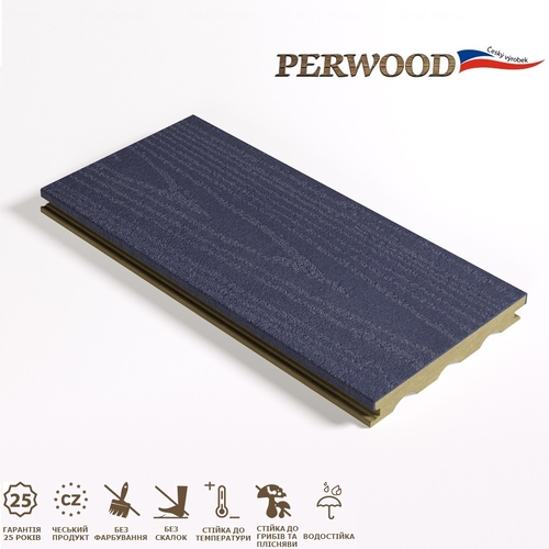 L-плинтус TOP Perwood 4000х59-21х8 мм графит графит