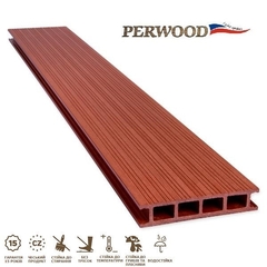 Террасная доска Perwood Home Кирпич 4000х147х28 мм