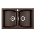 Кухонная мойка Granado Cordoba black shine  marron