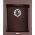 Кухонная мойка Granado Cadiz black shine marron