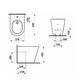 Біде Laufen Kartell (H8323310003021)
