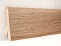 Плинтус деревянный шпонированный Ключук Евро Дуб белый 2200/2400 мм Дуб патина