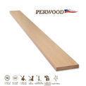 Плінтус Perwood 4000х71х11 мм ебоніт слонова кістка