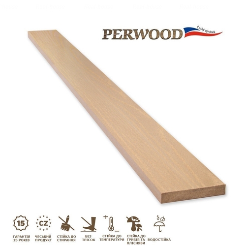 Плінтус Perwood 4000х71х11 мм слонова кістка слонова кістка