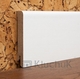 Плинтус Ключук 100 MDF RAL 9003, без шпона прямой прямой
