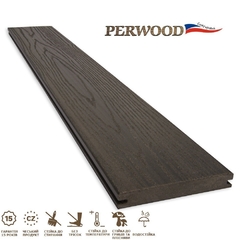 Террасная доска Perwood Grand Massive Серый камень 4000х161х21 мм