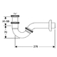 Сифон для біде Hansgrohe (55237000)